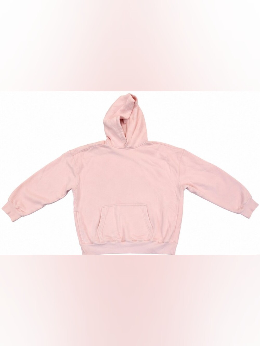 NWOT Hollister Women’s Pink Boxy Fit Pullover Hoodie Size Large L